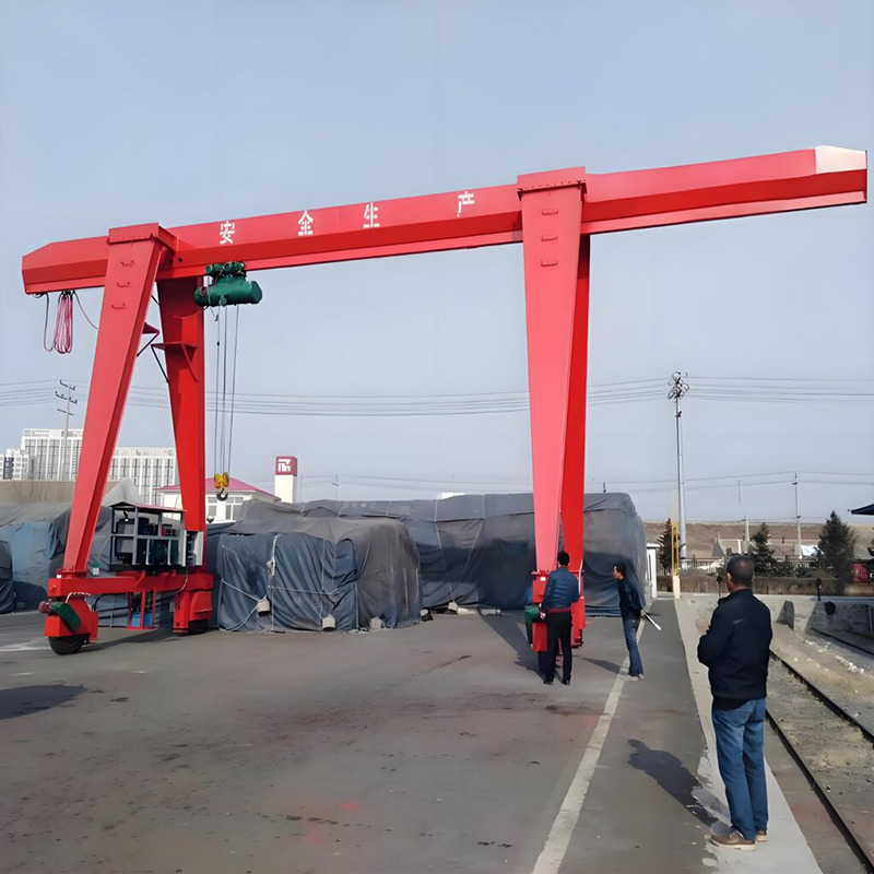 XCMG Single Girder Tyre Gantry Crane - Portique de manutention: photos 4 XCMG Single Girder Tyre Gantry Crane - Portique de manutention: photos 4