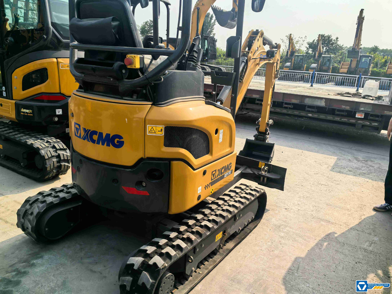 XCMG official used mini 1.7ton crawler excavator XE17U 2022 - Pelle sur chenille: photos 4 XCMG official used mini 1.7ton crawler excavator XE17U 2022 - Pelle sur chenille: photos 4