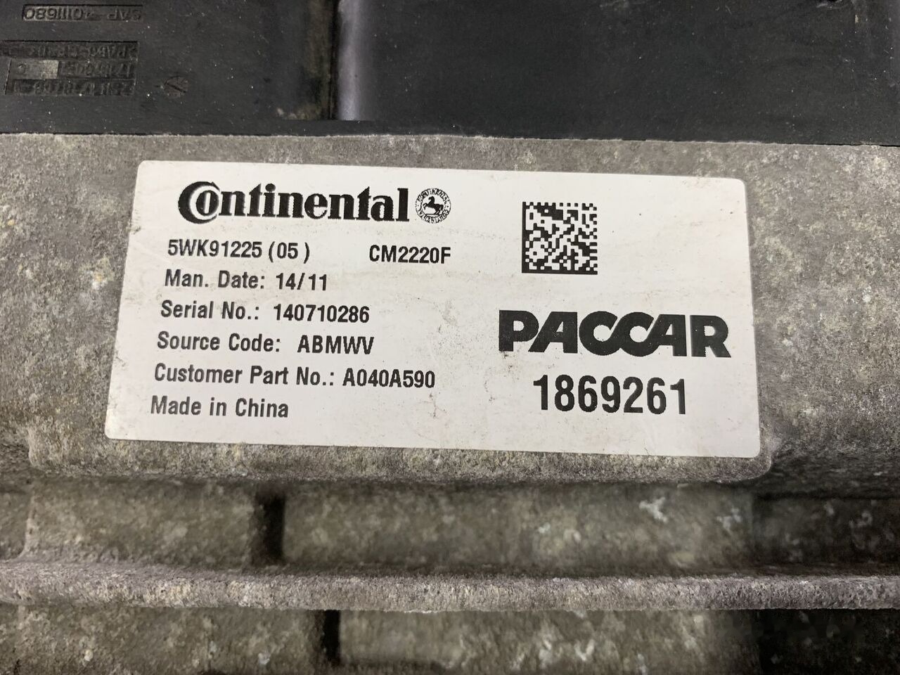 DAF XF 106 EAS 1869261 DAF XF 106 truck - Bloc de gestion pour Camion: photos 4 DAF XF 106 EAS 1869261 DAF XF 106 truck - Bloc de gestion pour Camion: photos 4