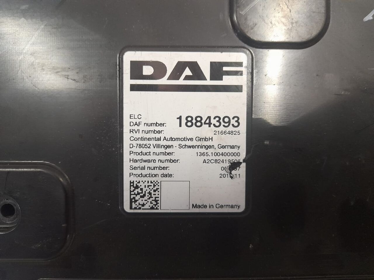 DAF XF 106 ELC DAF XF 106 truck - Bloc de gestion pour Camion: photos 2 DAF XF 106 ELC DAF XF 106 truck - Bloc de gestion pour Camion: photos 2