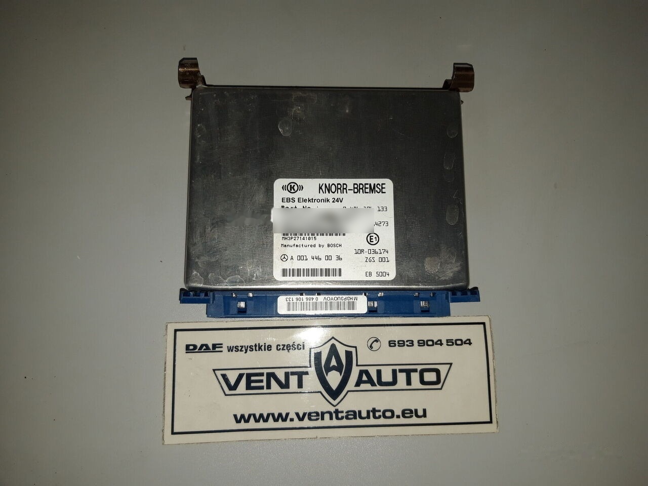 Bloc de gestion pour Camion Knorr-Bremse ACTROS MP4 EURO 6 Mercedes-Benz ACTROS MP4 truck: photos 1