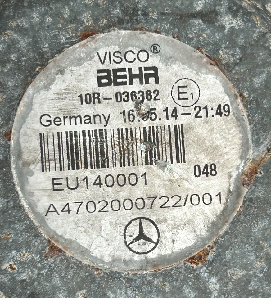 MERCEDES-BENZ VISCOT CLUTCH + FAN ACTROS MP4 - Ventilateur: photos 4 MERCEDES-BENZ VISCOT CLUTCH + FAN ACTROS MP4 - Ventilateur: photos 4