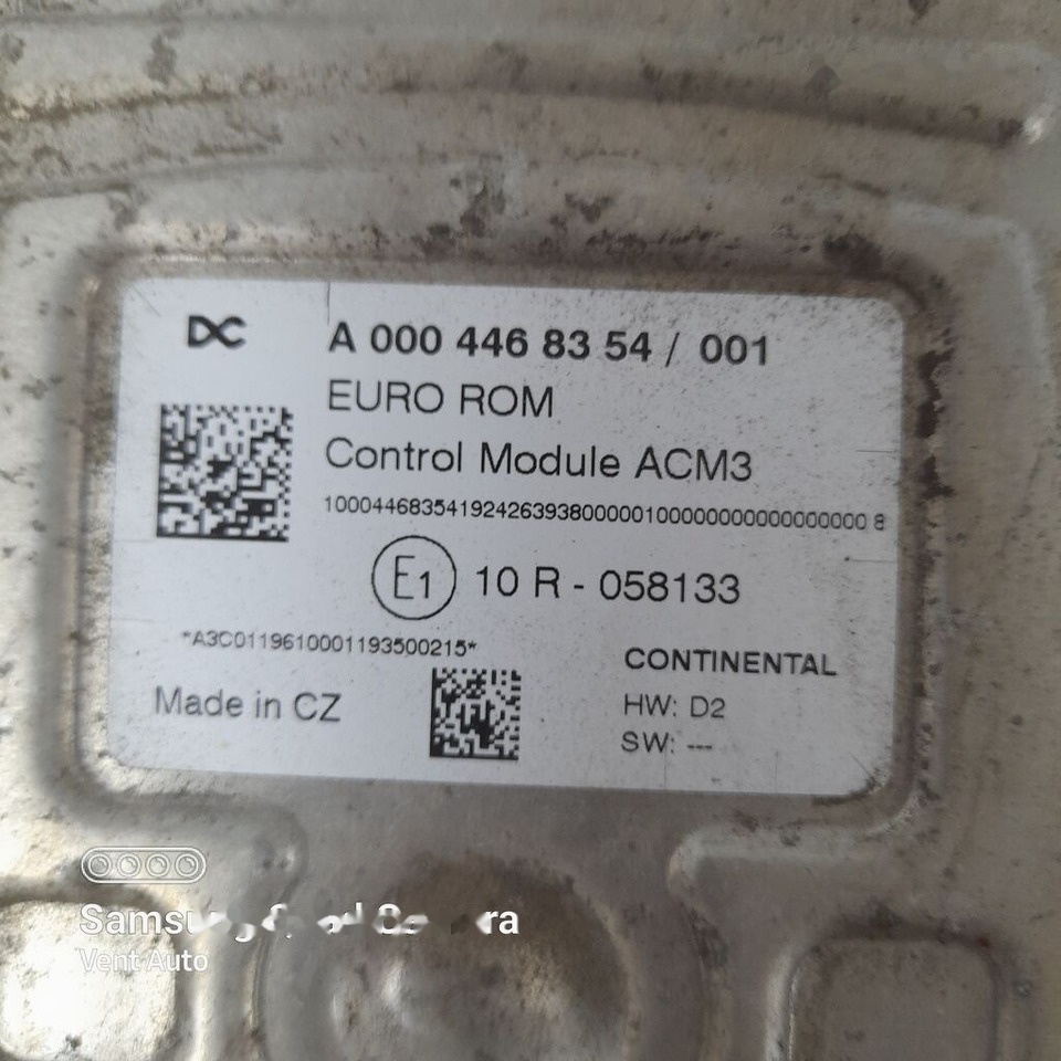 Mercedes-Benz ACTROS MP5 A004468354 ACM3 Mercedes-Benz A004468354 ACM3 - Bloc de gestion pour Camion: photos 3 Mercedes-Benz ACTROS MP5 A004468354 ACM3 Mercedes-Benz A004468354 ACM3 - Bloc de gestion pour Camion: photos 3