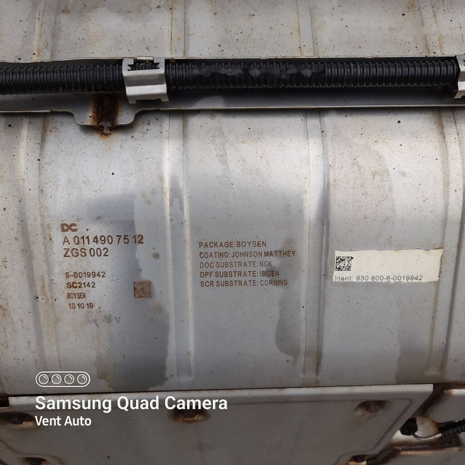 Mercedes-Benz ACTROS MP5 A0114907512 Mercedes-Benz A0114907512 - Catalyseur pour Camion: photos 3 Mercedes-Benz ACTROS MP5 A0114907512 Mercedes-Benz A0114907512 - Catalyseur pour Camion: photos 3