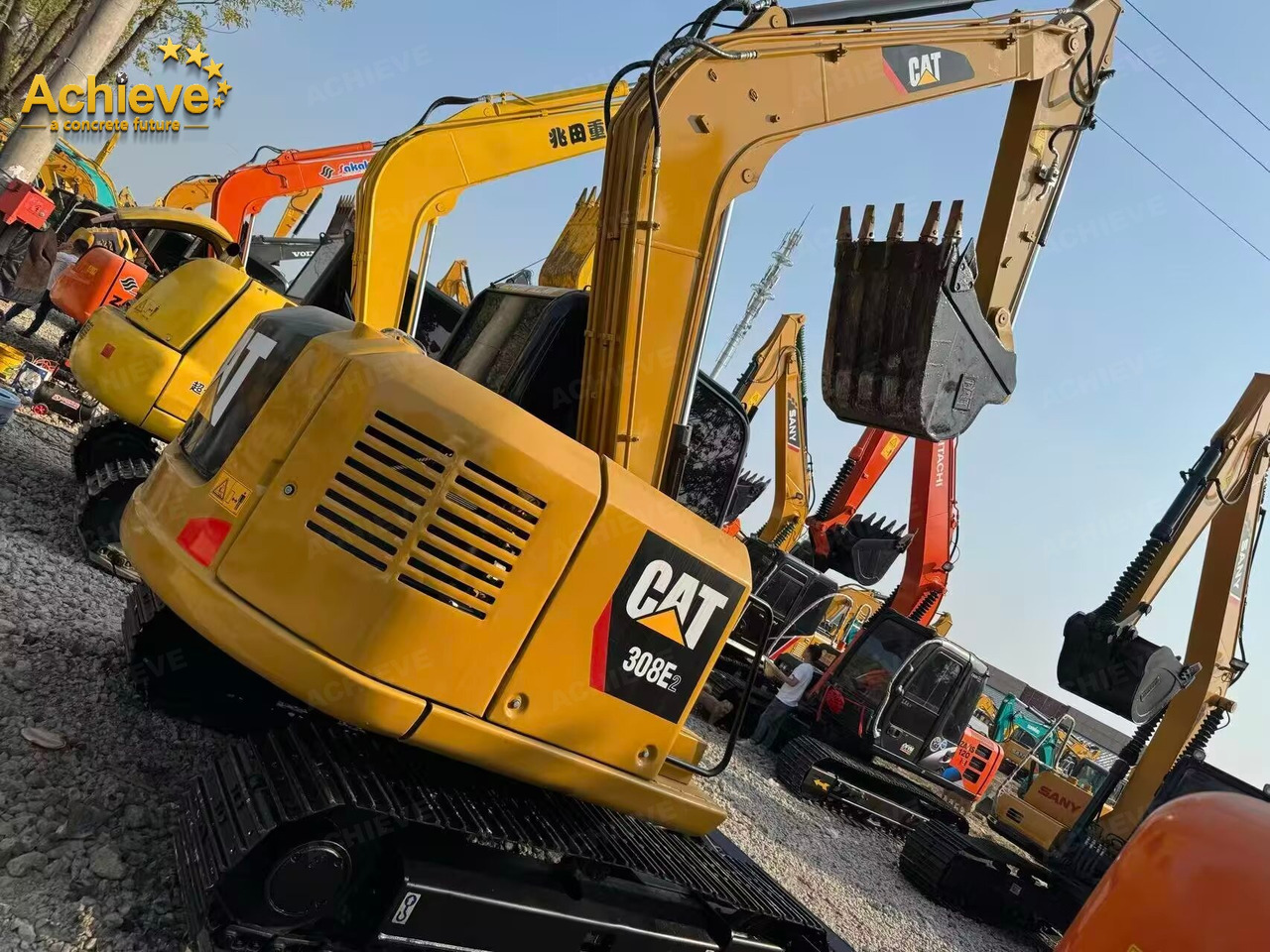 CATERPILLAR CATERPILLAR 307 CAT 36.5kW/h C2.4 DI 7,500 kg 51.0 kN 4.9 km/h【ACHIEVE】 TOP CONDITION!!! - Mini pelle: photos 4 CATERPILLAR CATERPILLAR 307 CAT 36.5kW/h C2.4 DI 7,500 kg 51.0 kN 4.9 km/h【ACHIEVE】 TOP CONDITION!!! - Mini pelle: photos 4