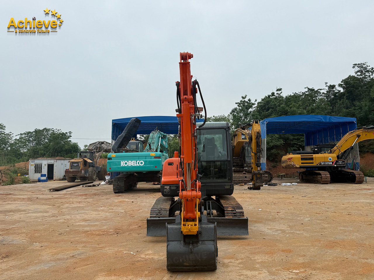 DOOSAN Diwanlun DX60-9 Excavator 38.9(52.1)/2100kW(HP) / rpm D24C 0.23m3 5700kg 4.2+2.8Ton 【ACHIEVE】 TOP CONDITION!!! - Pelle sur chenille: photos 3 DOOSAN Diwanlun DX60-9 Excavator 38.9(52.1)/2100kW(HP) / rpm D24C 0.23m3 5700kg 4.2+2.8Ton 【ACHIEVE】 TOP CONDITION!!! - Pelle sur chenille: photos 3