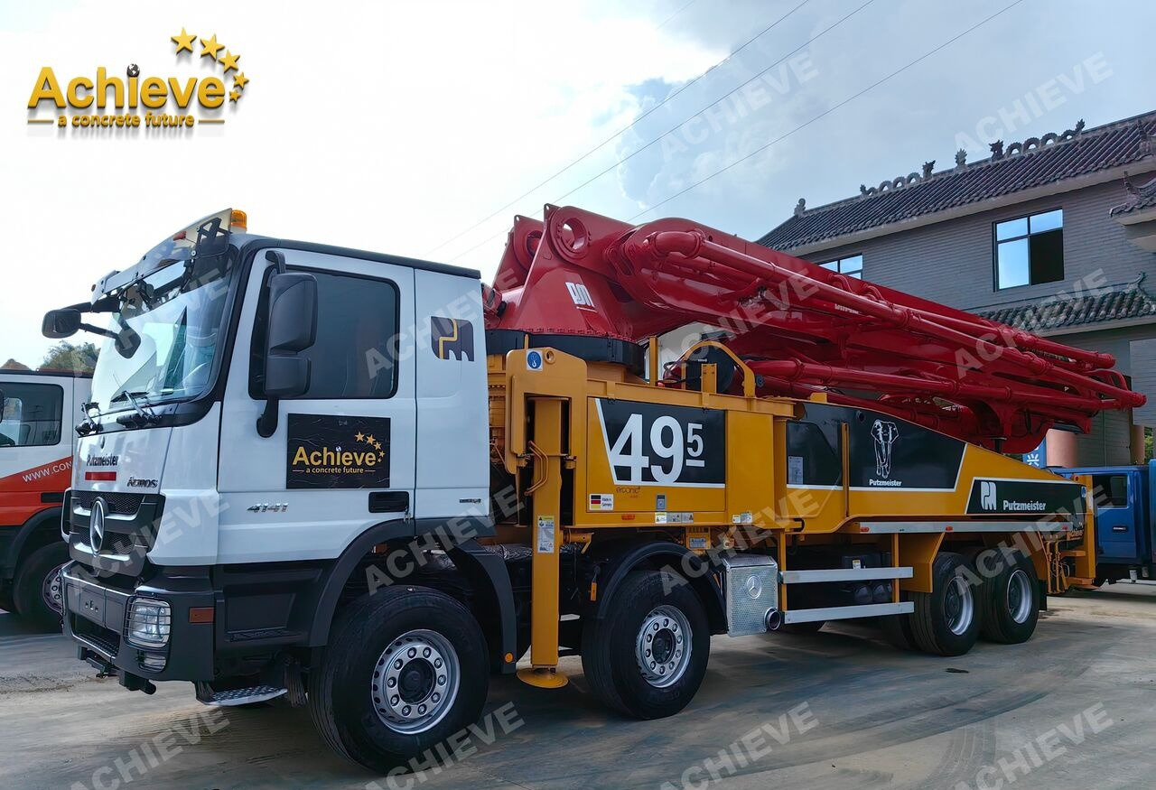 PUTZMEISTER Mercedes-Benz 4141 Putzmeister 49.5M 【ACHIEVE】TOP CONDITION!!! - Camion pompe: photos 4 PUTZMEISTER Mercedes-Benz 4141 Putzmeister 49.5M 【ACHIEVE】TOP CONDITION!!! - Camion pompe: photos 4