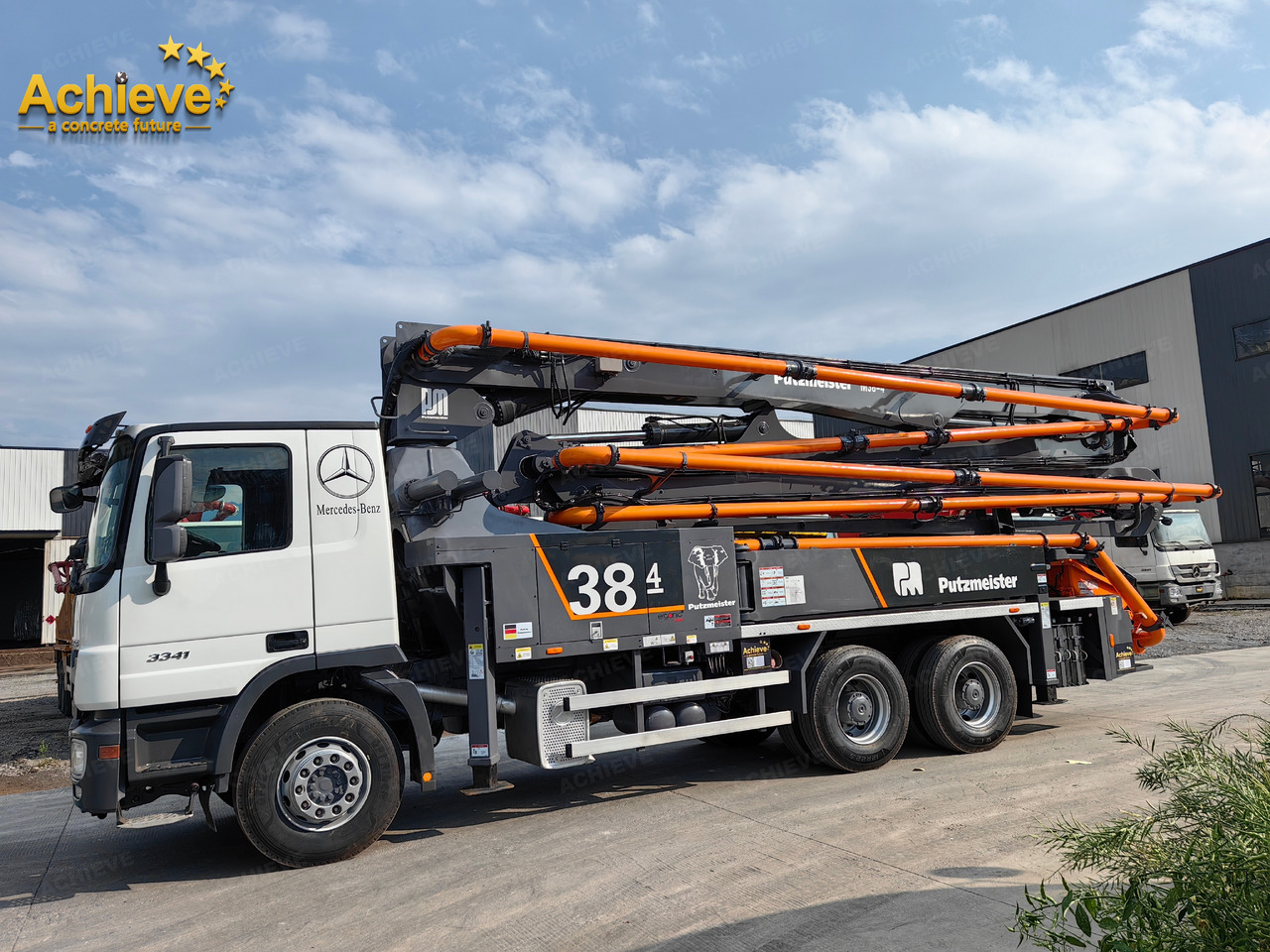 PUTZMEISTER PUTZMEISTER M38-4Z 2013 HOT SALE Mercedes-Benz【ACHIEVE】TOP CONDITION!!! - Camion pompe: photos 4 PUTZMEISTER PUTZMEISTER M38-4Z 2013 HOT SALE Mercedes-Benz【ACHIEVE】TOP CONDITION!!! - Camion pompe: photos 4