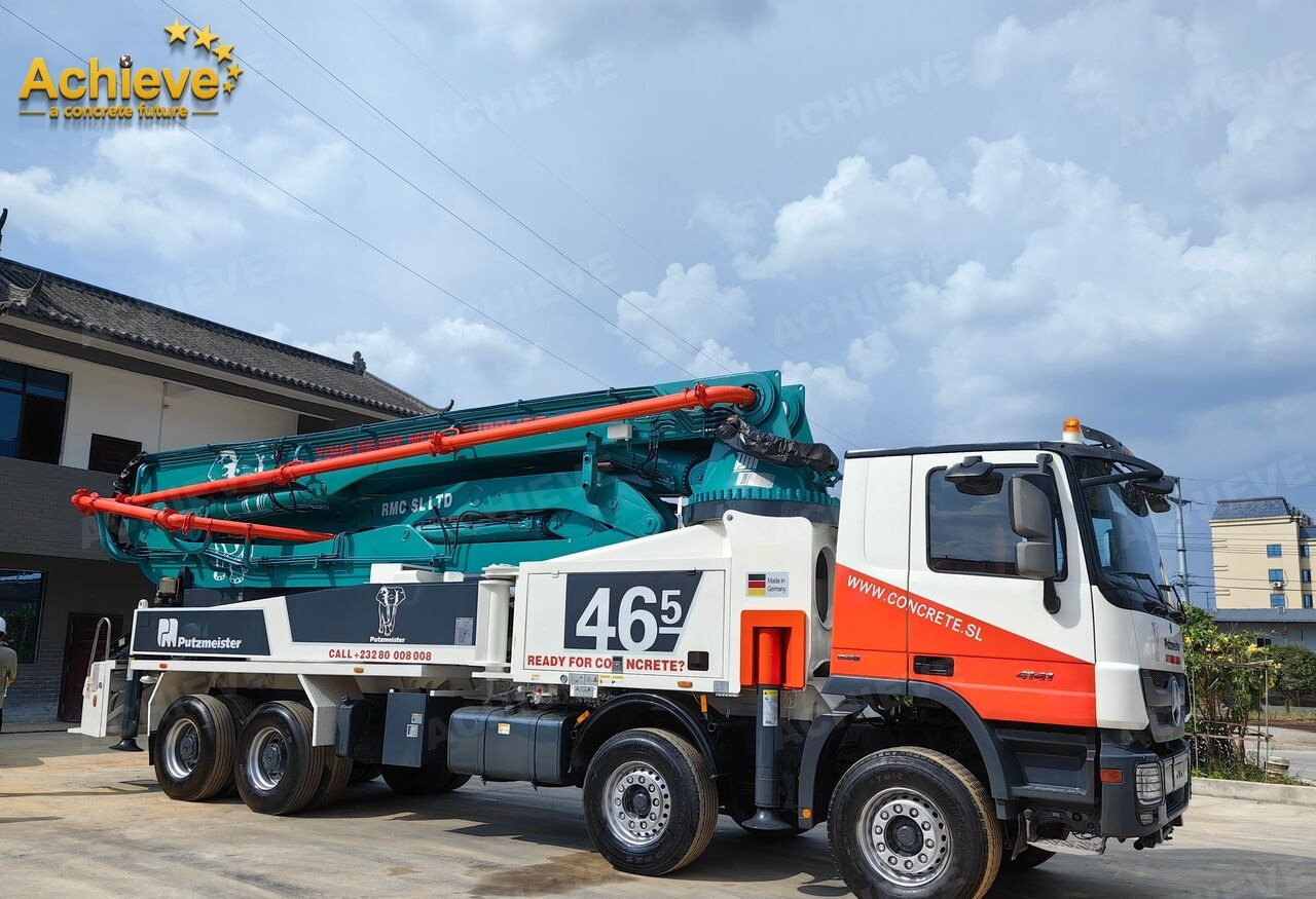 Putzmeister Compact Truck-Mounted Concrete Pump M46-5 【ACHIEVE】TOP CONDITION!!! - Camion pompe: photos 1 Putzmeister Compact Truck-Mounted Concrete Pump M46-5 【ACHIEVE】TOP CONDITION!!! - Camion pompe: photos 1