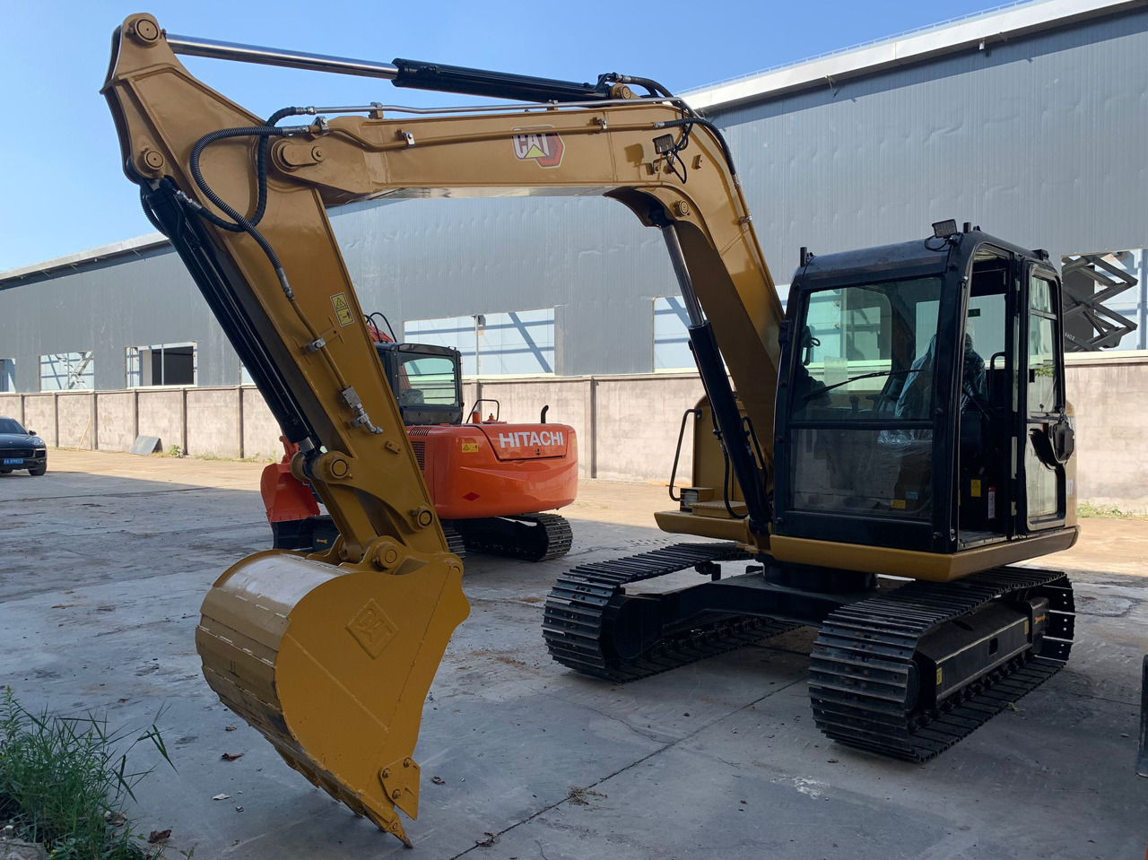 Caterpillar Small Digger CAT 307E2, 306E2 - Pelle sur chenille: photos 4 Caterpillar Small Digger CAT 307E2, 306E2 - Pelle sur chenille: photos 4