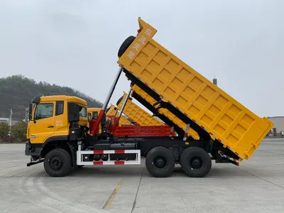 Commercial Vehicle Dongfeng Dumper Truck 6X4 LHD Tipper Truck with 10 Wheels - Camion benne: photos 1 Commercial Vehicle Dongfeng Dumper Truck 6X4 LHD Tipper Truck with 10 Wheels - Camion benne: photos 1