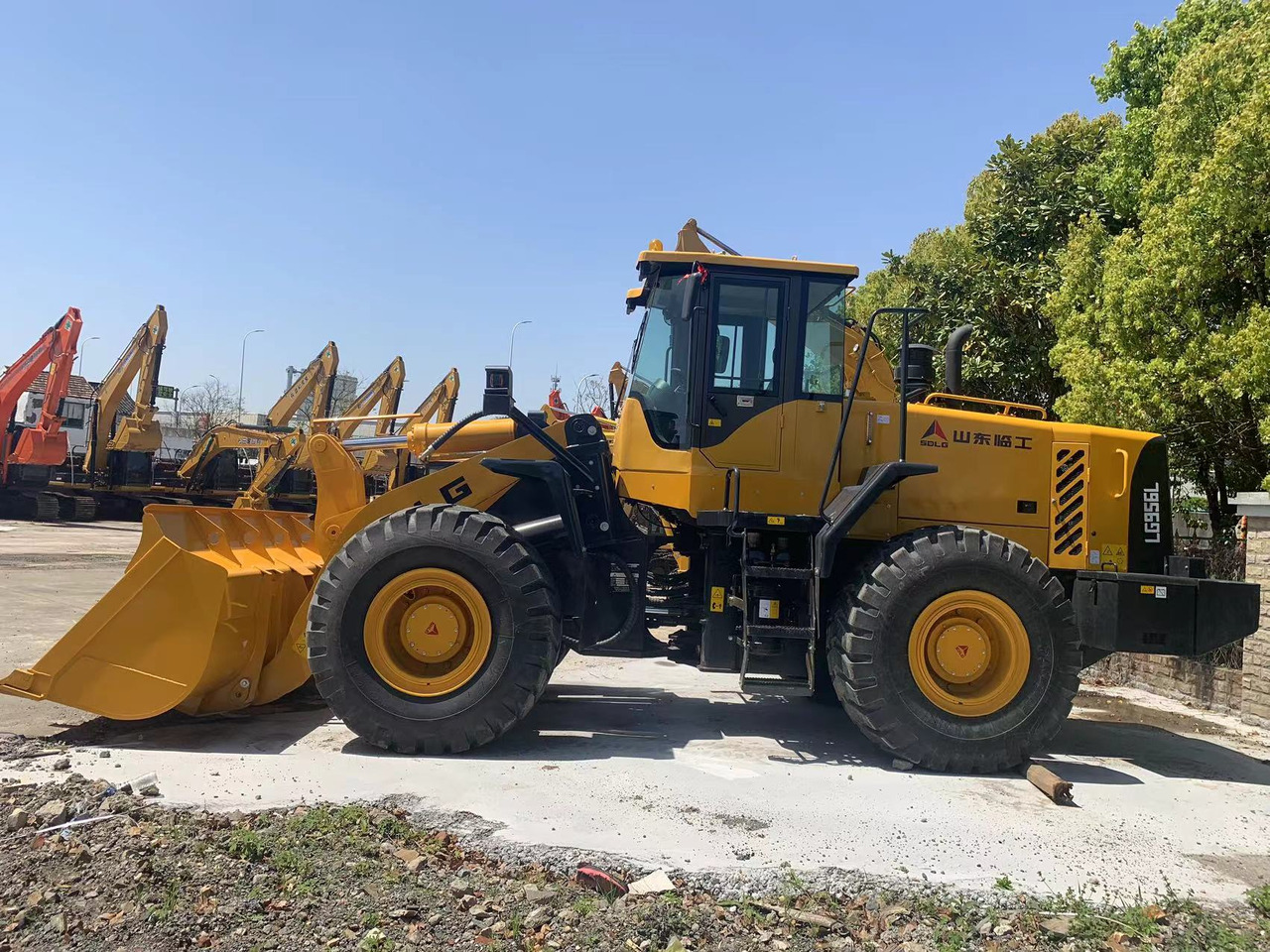 SDLG Payloader LG956, LG958, LG953 Wheel Loader - Chargeuse sur pneus: photos 2 SDLG Payloader LG956, LG958, LG953 Wheel Loader - Chargeuse sur pneus: photos 2