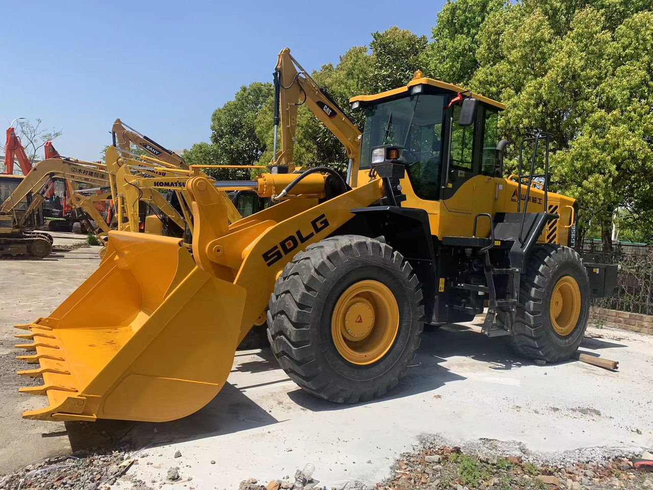 SDLG Payloader LG956, LG958, LG953 Wheel Loader - Chargeuse sur pneus: photos 3 SDLG Payloader LG956, LG958, LG953 Wheel Loader - Chargeuse sur pneus: photos 3