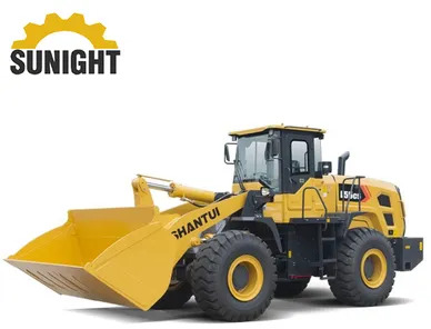 Shantui 5ton Wheel Loader L55-C5 with Bucket Capacity 3m³ Sale - Chargeuse sur pneus: photos 1 Shantui 5ton Wheel Loader L55-C5 with Bucket Capacity 3m³ Sale - Chargeuse sur pneus: photos 1