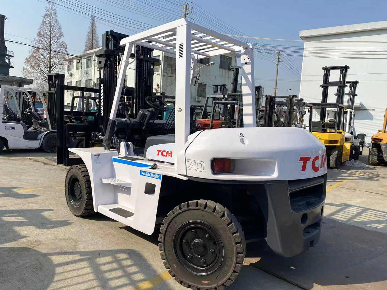 TCM 7 ton Diesel Forklift Used Condition FD70 Forklift Truck - Chariot élévateur diesel: photos 2 TCM 7 ton Diesel Forklift Used Condition FD70 Forklift Truck - Chariot élévateur diesel: photos 2