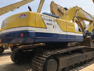 Used Mitsubishi Kobelco Sk200-3 20t Crawler Excavator - Pelle sur chenille: photos 1 Used Mitsubishi Kobelco Sk200-3 20t Crawler Excavator - Pelle sur chenille: photos 1
