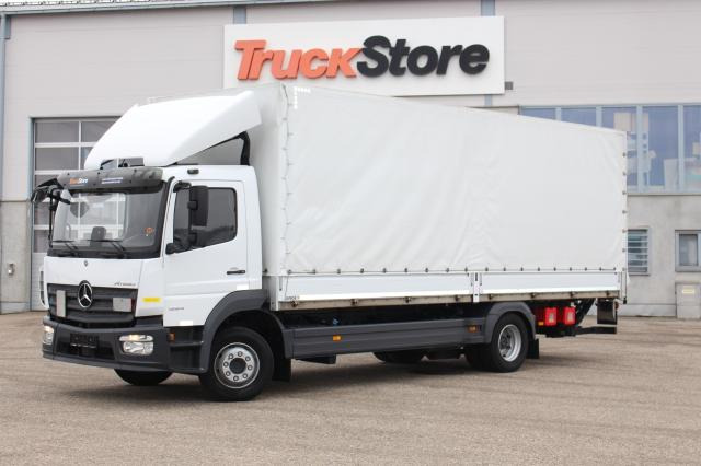 Mercedes-Benz Atego 1224 L - Camion à rideaux coulissants: photos 1 Mercedes-Benz Atego 1224 L - Camion à rideaux coulissants: photos 1