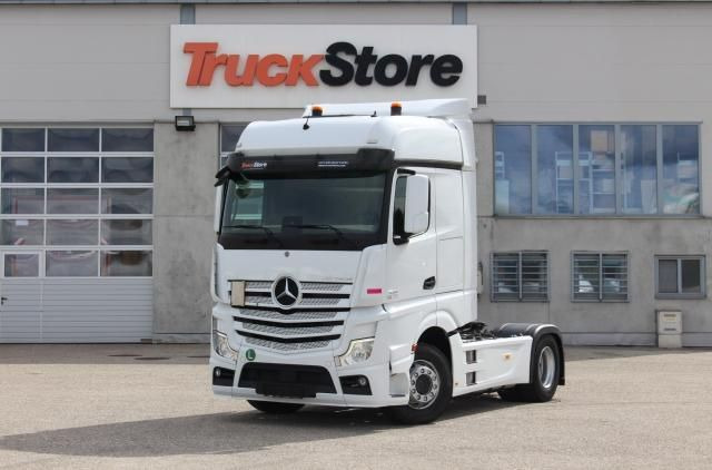 Tracteur routier Mercedes-Benz Actros 1851 LS Distronic PPC Spur-Ass Totwinkel: photos 1