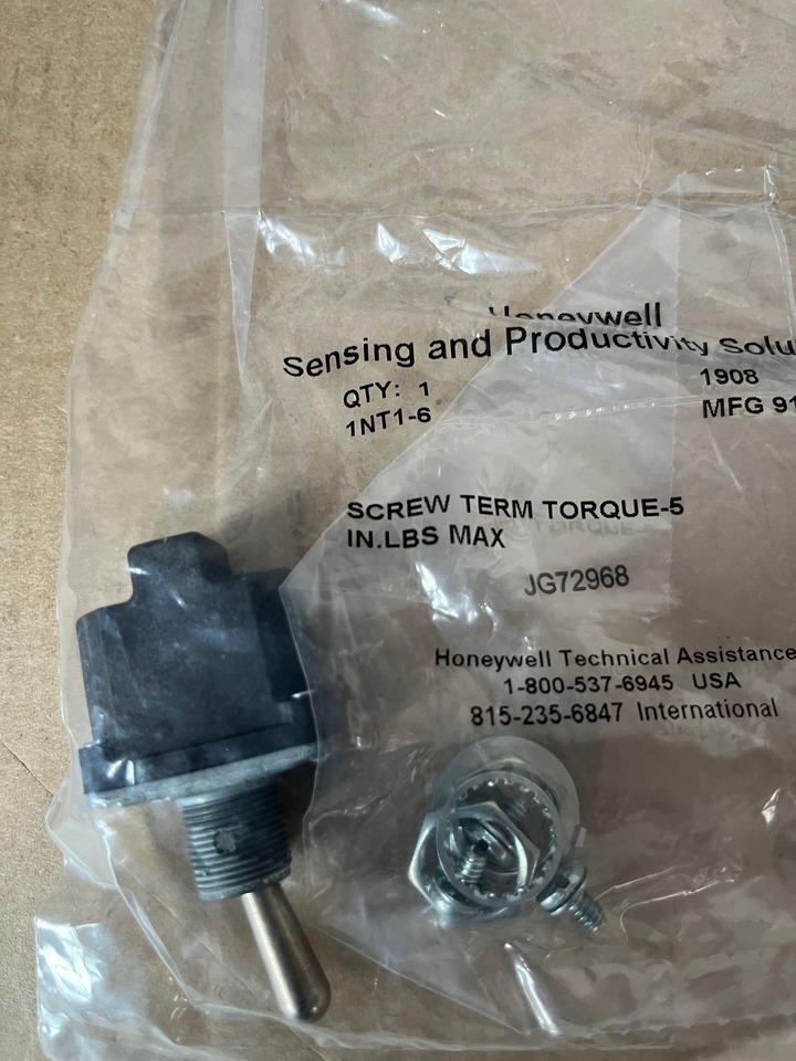 Honeywell switches 1NT1-3 1NT1-4 1NT1-6 1NT1-7 2NT1-3 2NT1-10 2TL1-6 - Pièces de rechange pour Engins de chantier: photos 4 Honeywell switches 1NT1-3 1NT1-4 1NT1-6 1NT1-7 2NT1-3 2NT1-10 2TL1-6 - Pièces de rechange pour Engins de chantier: photos 4