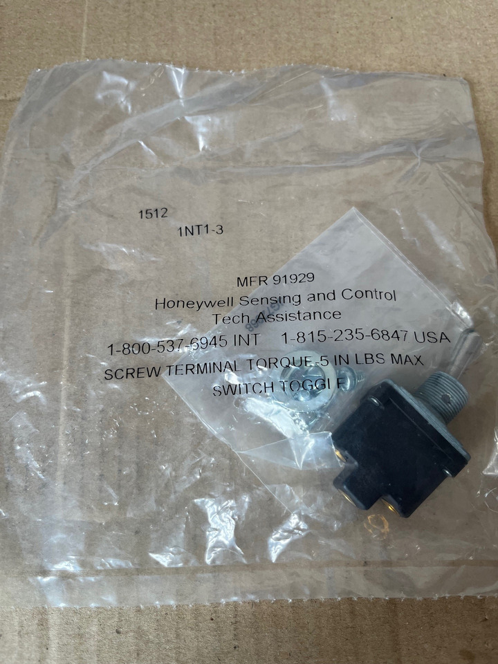 Honeywell switches 1NT1-3 1NT1-4 1NT1-6 1NT1-7 2NT1-3 2NT1-10 2TL1-6 - Pièces de rechange pour Engins de chantier: photos 3 Honeywell switches 1NT1-3 1NT1-4 1NT1-6 1NT1-7 2NT1-3 2NT1-10 2TL1-6 - Pièces de rechange pour Engins de chantier: photos 3