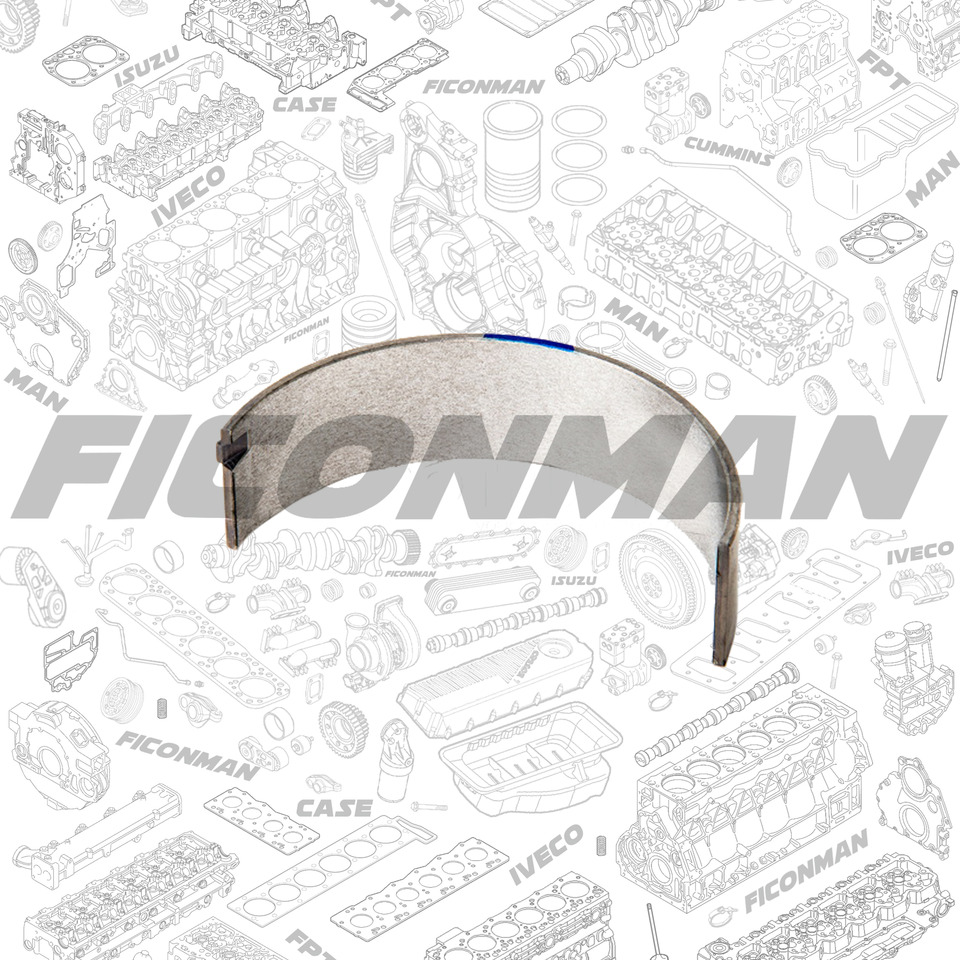 FORD Ford Trucks F-MAX ECOTORQ 9L BRG CSHAFT MN LWR BLUE T163988 6C466A338AAA - Coussinets de moteur pour Camion: photos 2 FORD Ford Trucks F-MAX ECOTORQ 9L BRG CSHAFT MN LWR BLUE T163988 6C466A338AAA - Coussinets de moteur pour Camion: photos 2