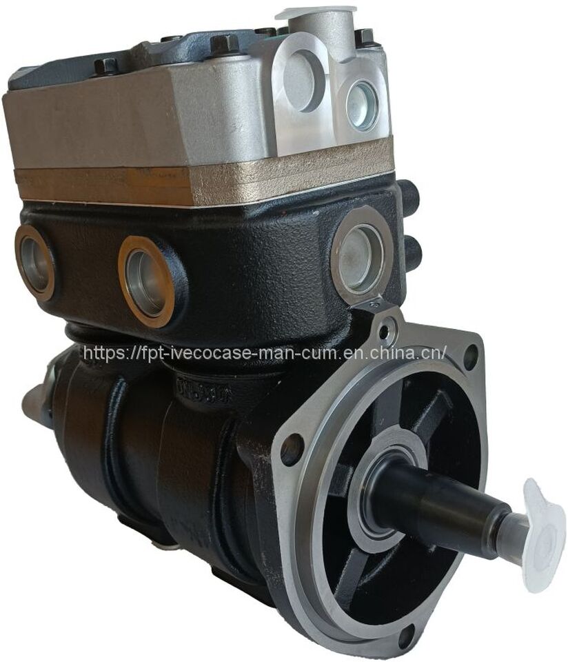 FPT IVECO CASE Cursor9 F2CFE614A*B041/F2CGE614F*V004 5802431166 Double cylinder air pump 504293730/5802497411 - Compresseur: photos 5 FPT IVECO CASE Cursor9 F2CFE614A*B041/F2CGE614F*V004 5802431166 Double cylinder air pump 504293730/5802497411 - Compresseur: photos 5