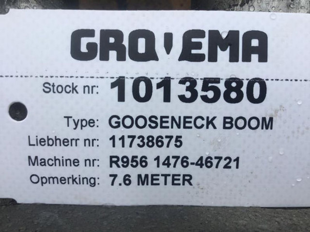 Accessoire Liebherr Monoboom 7,6 M: photos 8