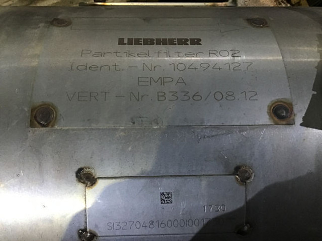 Liebherr Exhaust - Silencieux: photos 1 Liebherr Exhaust - Silencieux: photos 1