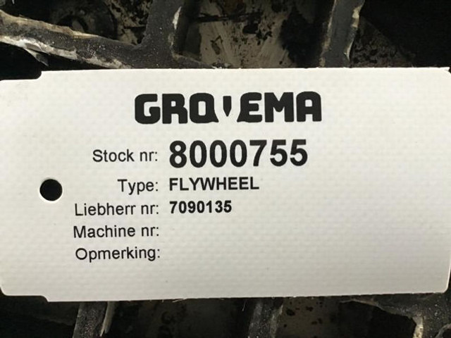 Liebherr Flywheel - Volant moteur: photos 5 Liebherr Flywheel - Volant moteur: photos 5