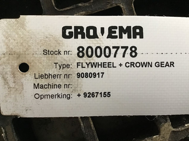 Liebherr Flywheel - Volant moteur: photos 1 Liebherr Flywheel - Volant moteur: photos 1