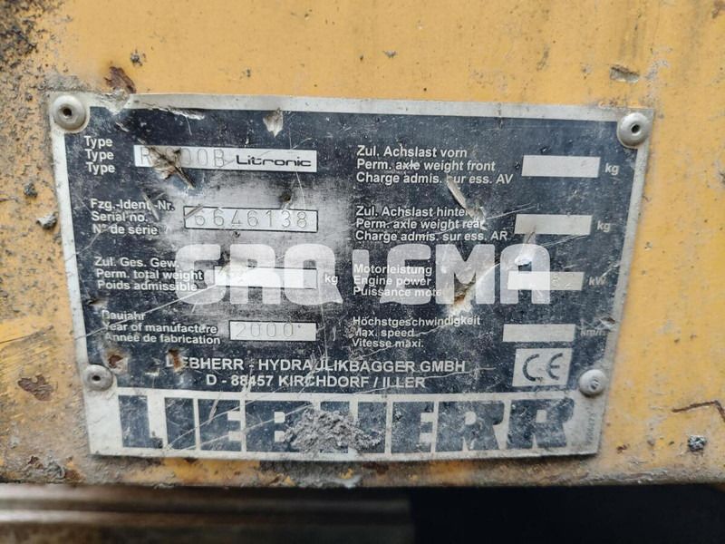 Liebherr R900B Li - Pelle sur chenille: photos 4 Liebherr R900B Li - Pelle sur chenille: photos 4