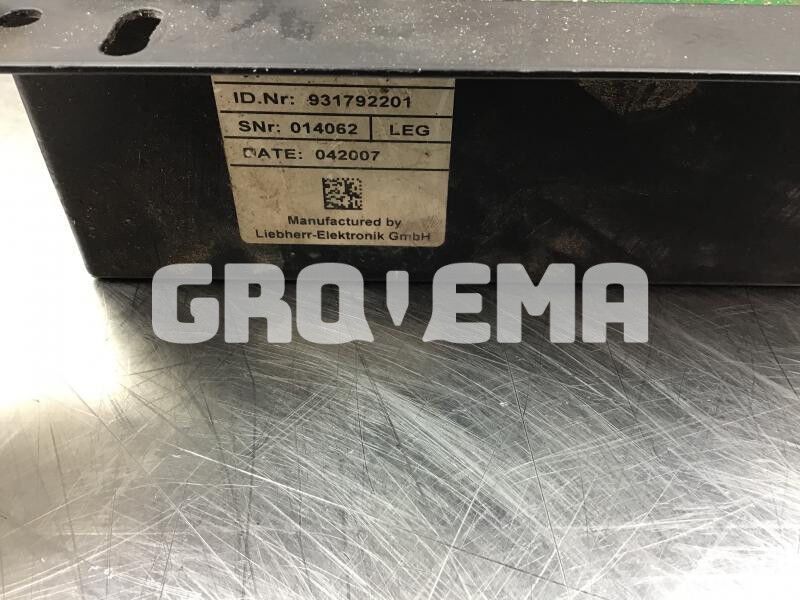 Liebherr R934 / R944 TR - Bloc de gestion: photos 2 Liebherr R934 / R944 TR - Bloc de gestion: photos 2
