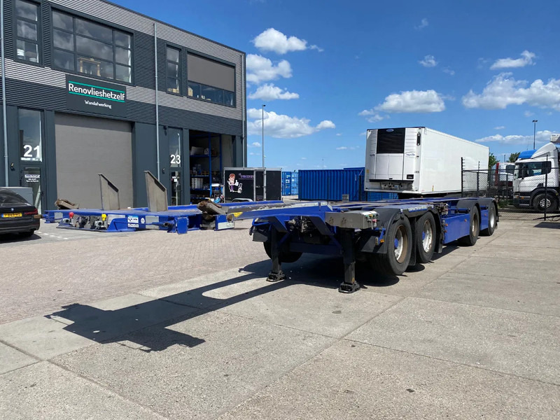 Broshuis 2Connect 2AKCC / 4 Axles / 3x Steering Axle / 2x Lift Axle - Semi-remorque porte-conteneur/ Caisse mobile: photos 4 Broshuis 2Connect 2AKCC / 4 Axles / 3x Steering Axle / 2x Lift Axle - Semi-remorque porte-conteneur/ Caisse mobile: photos 4