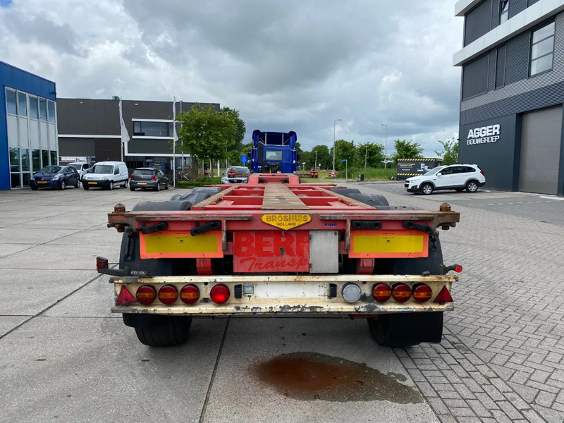 Broshuis MFCC / 2x Extendable / SAF + Disc Brakes / 1x Lift Axle / 45FT - Semi-remorque porte-conteneur/ Caisse mobile: photos 2 Broshuis MFCC / 2x Extendable / SAF + Disc Brakes / 1x Lift Axle / 45FT - Semi-remorque porte-conteneur/ Caisse mobile: photos 2