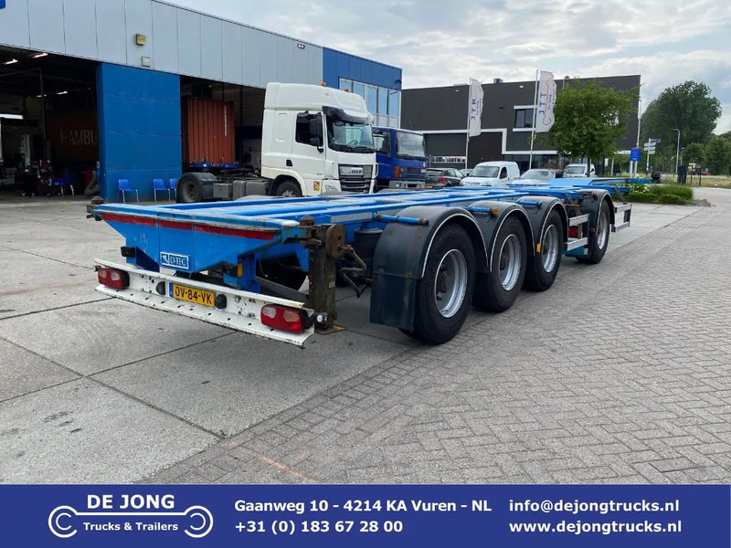 D-Tec CT-43-04D VCC-05 Combitrailer / 4 Axles / 1x Lift Axle - Semi-remorque porte-conteneur/ Caisse mobile: photos 1 D-Tec CT-43-04D VCC-05 Combitrailer / 4 Axles / 1x Lift Axle - Semi-remorque porte-conteneur/ Caisse mobile: photos 1