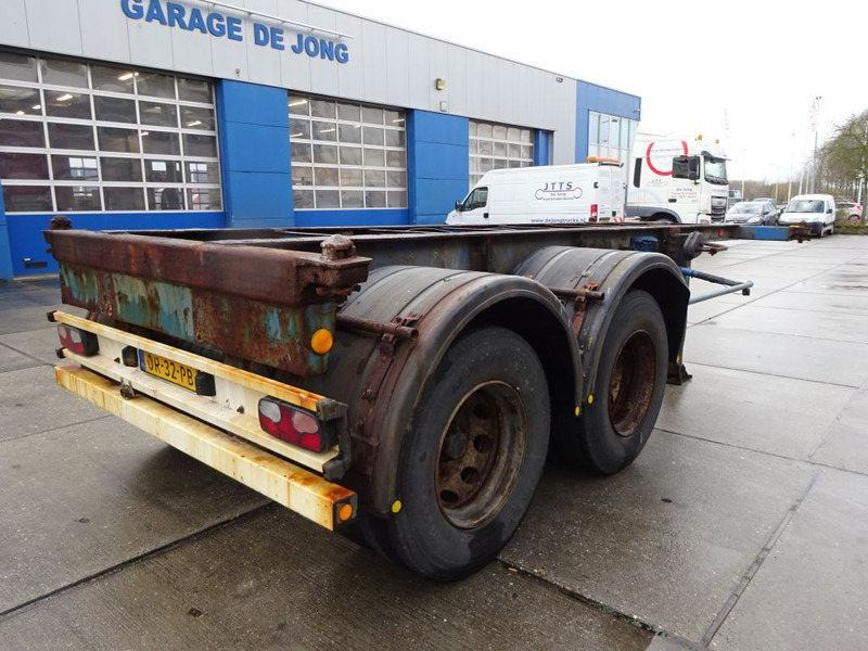 Groenewegen 20 FT Chassis / Steel Suspension / Double Tyres - Semi-remorque porte-conteneur/ Caisse mobile: photos 5 Groenewegen 20 FT Chassis / Steel Suspension / Double Tyres - Semi-remorque porte-conteneur/ Caisse mobile: photos 5