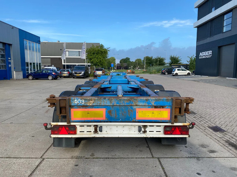 Renders Container chassis / Mercedes + Disc / 1x Lift Axle / 1x Extendable - Semi-remorque porte-conteneur/ Caisse mobile: photos 2 Renders Container chassis / Mercedes + Disc / 1x Lift Axle / 1x Extendable - Semi-remorque porte-conteneur/ Caisse mobile: photos 2