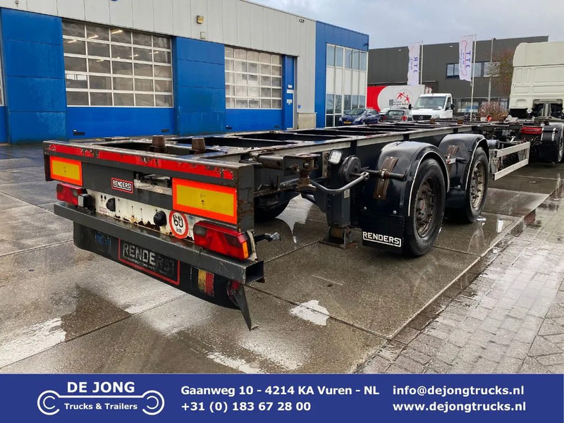 Renders RMAC9.9NA / Container aanhanger BDF / SAF + Disc - Remorque porte-conteneur/ Caisse mobile: photos 1 Renders RMAC9.9NA / Container aanhanger BDF / SAF + Disc - Remorque porte-conteneur/ Caisse mobile: photos 1