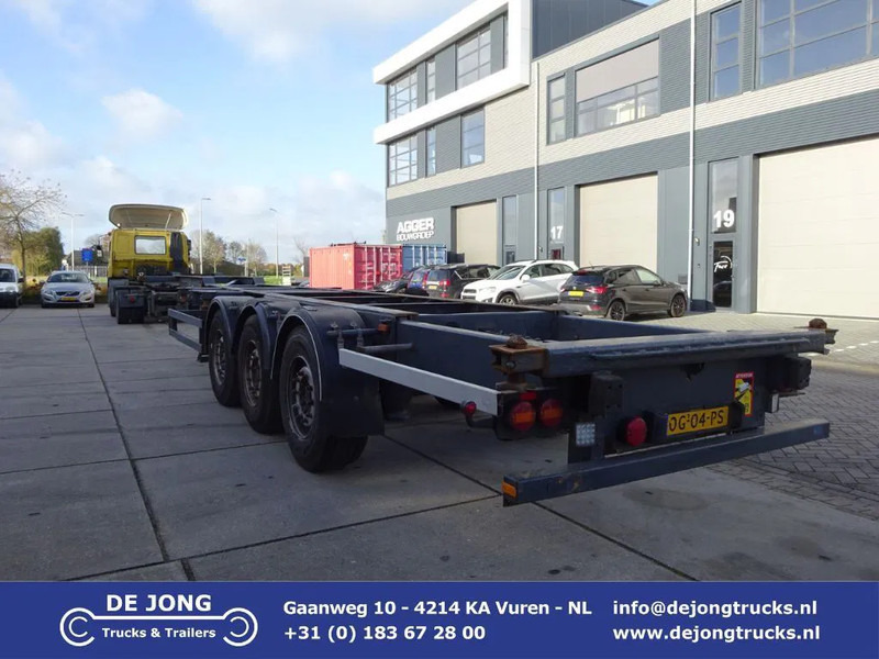 Schmitz Cargobull SCF 24G / MB + DISC / 40-45FT / 1x Lift axle - Semi-remorque porte-conteneur/ Caisse mobile: photos 1 Schmitz Cargobull SCF 24G / MB + DISC / 40-45FT / 1x Lift axle - Semi-remorque porte-conteneur/ Caisse mobile: photos 1