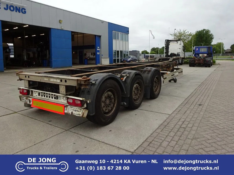 Schmitz Cargobull SCF 27 / SAF + Disc / 1x Extendable / 1x Lift Axle - Semi-remorque porte-conteneur/ Caisse mobile: photos 1 Schmitz Cargobull SCF 27 / SAF + Disc / 1x Extendable / 1x Lift Axle - Semi-remorque porte-conteneur/ Caisse mobile: photos 1