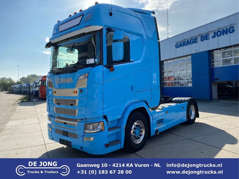 Scania S500 NGS / Intarder / 2x Tank / Hydraulic / Alcoa's - Tracteur routier: photos 1 Scania S500 NGS / Intarder / 2x Tank / Hydraulic / Alcoa's - Tracteur routier: photos 1