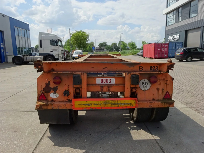 Van Hool 20 FT Container Chassis / Steel Suspension / Double Tyres - Semi-remorque porte-conteneur/ Caisse mobile: photos 2 Van Hool 20 FT Container Chassis / Steel Suspension / Double Tyres - Semi-remorque porte-conteneur/ Caisse mobile: photos 2