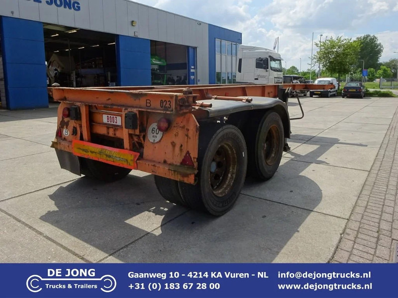 Van Hool 20 FT Container Chassis / Steel Suspension / Double Tyres - Semi-remorque porte-conteneur/ Caisse mobile: photos 1 Van Hool 20 FT Container Chassis / Steel Suspension / Double Tyres - Semi-remorque porte-conteneur/ Caisse mobile: photos 1