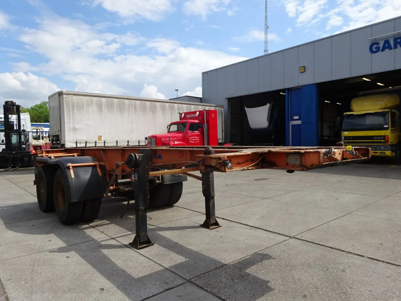 Van Hool 20 FT Container Chassis / Steel Suspension / Double Tyres - Semi-remorque porte-conteneur/ Caisse mobile: photos 4 Van Hool 20 FT Container Chassis / Steel Suspension / Double Tyres - Semi-remorque porte-conteneur/ Caisse mobile: photos 4