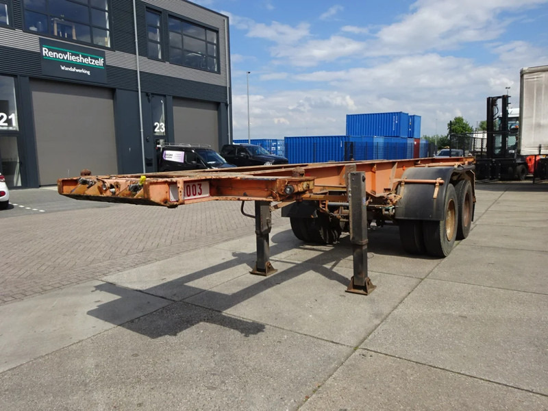 Van Hool 20 FT Container Chassis / Steel Suspension / Double Tyres - Semi-remorque porte-conteneur/ Caisse mobile: photos 5 Van Hool 20 FT Container Chassis / Steel Suspension / Double Tyres - Semi-remorque porte-conteneur/ Caisse mobile: photos 5