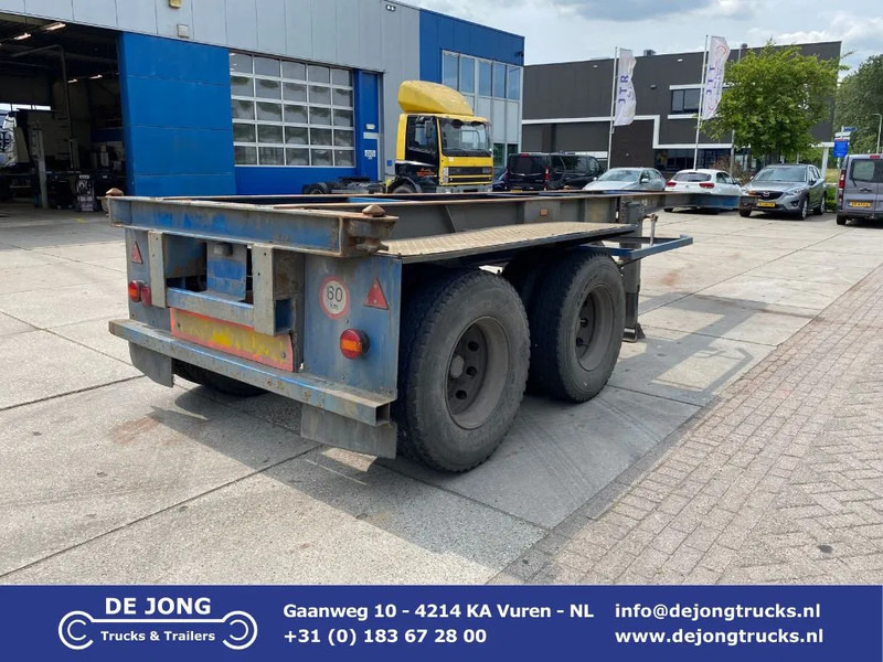 Van Hool 20FT Chassis / Steel Suspension / Double Air - Semi-remorque porte-conteneur/ Caisse mobile: photos 1 Van Hool 20FT Chassis / Steel Suspension / Double Air - Semi-remorque porte-conteneur/ Caisse mobile: photos 1