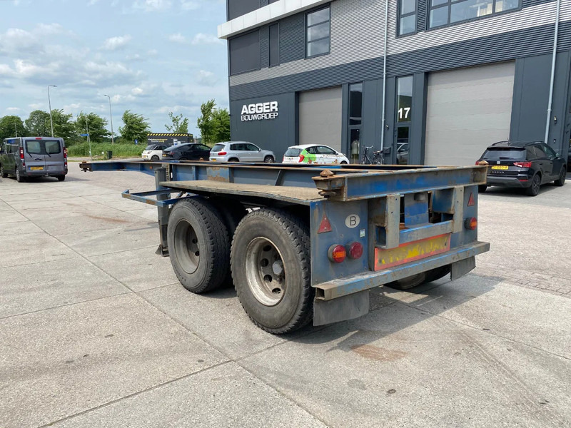 Van Hool 20FT Chassis / Steel Suspension / Double Air - Semi-remorque porte-conteneur/ Caisse mobile: photos 3 Van Hool 20FT Chassis / Steel Suspension / Double Air - Semi-remorque porte-conteneur/ Caisse mobile: photos 3