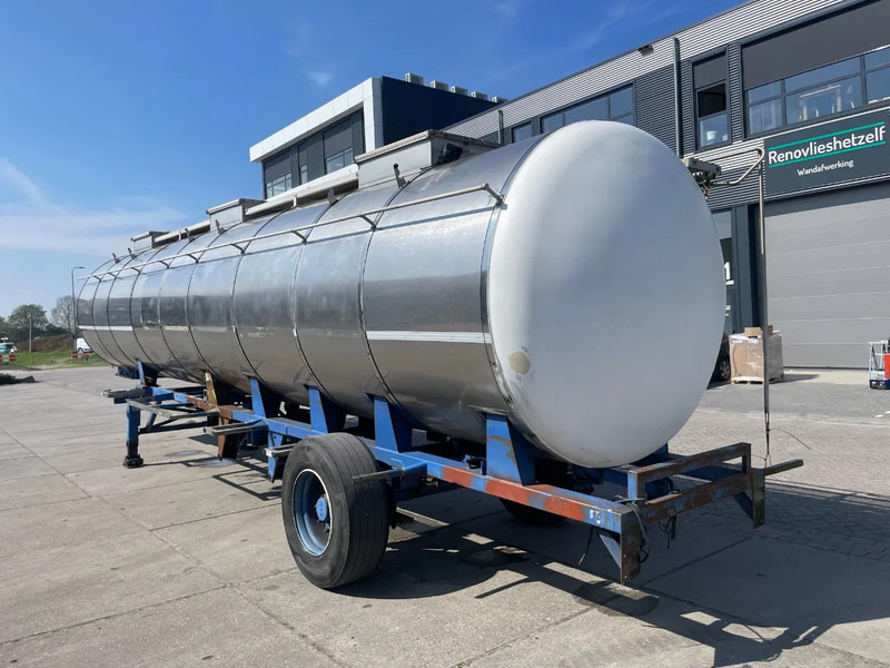 Van Hool Tank / For Parts / Inox / 3 compartments / ADR / 31500 LT - Semi-remorque citerne: photos 4 Van Hool Tank / For Parts / Inox / 3 compartments / ADR / 31500 LT - Semi-remorque citerne: photos 4