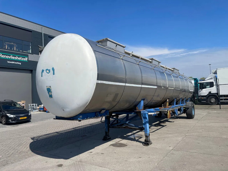 Van Hool Tank / For Parts / Inox / 3 compartments / ADR / 31500 LT - Semi-remorque citerne: photos 3 Van Hool Tank / For Parts / Inox / 3 compartments / ADR / 31500 LT - Semi-remorque citerne: photos 3