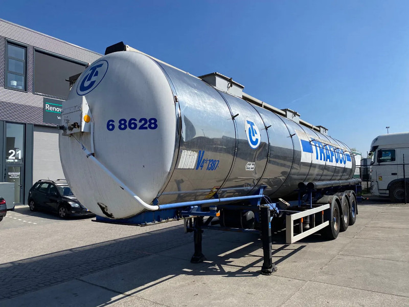 Van Hool Tank / Inox / 3 compartments / 30000 LT - Semi-remorque citerne: photos 3 Van Hool Tank / Inox / 3 compartments / 30000 LT - Semi-remorque citerne: photos 3